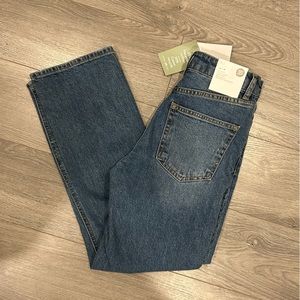 H&M straight high waist jeans